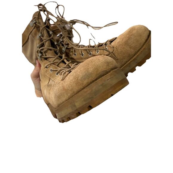 McRae USA Desert Coyote Tan Hot Weather Combat Boots Men 